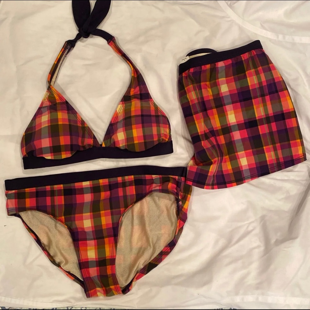 Isaac Mizrahi 3 Piece Swimsuit